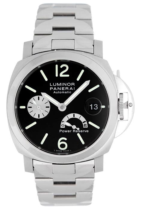 Panerai Luminor Power Reserve Mens Stainless Steel Watch