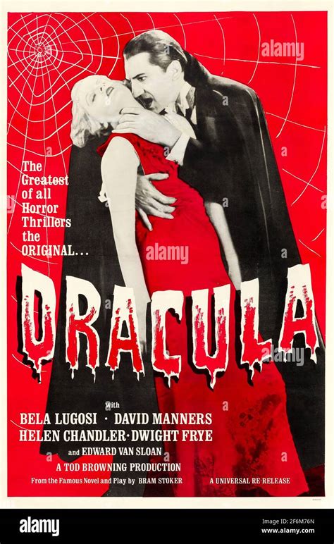 Dracula 1931 Universal Pictures Film With Bela Lugosi And Helen