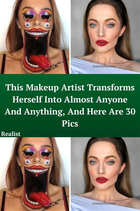 This Makeup Artist Transforms Herself Into Almost Anyone And Anything And Here Are 30 Pics