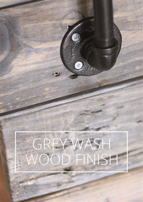 How to create a grey wash wood finish using paint — no stain required! Grey Wash Wood Finish from AKA Design | Diy wood wall ...