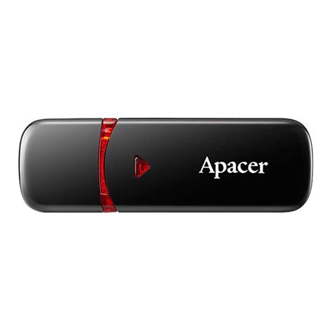16 Gb Flash Drive แฟลชไดร์ฟ Apacer Ah333 Black