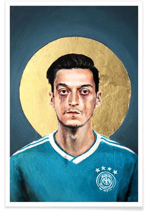 Football Icon Mesut Özil Poster Juniqe