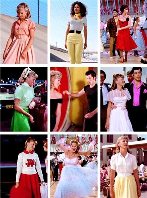 Grease Costumes 1970s Potrayal Of 1950s Grease Outfits Grease