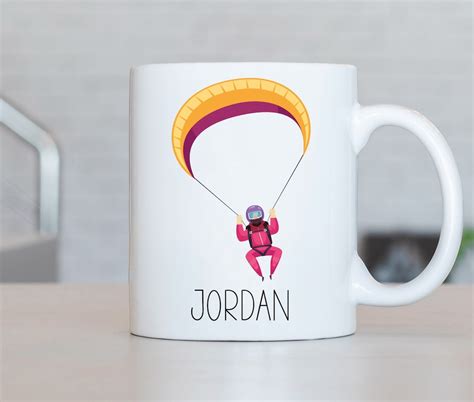 Skydiving Mug Personalized Skydiving Coffee Cup Skydiving Present