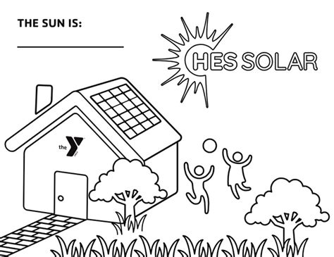 Ymca Coloring Contest With Hes Solar System Connection Hes Solar