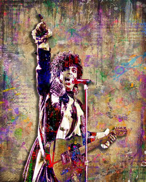 Prince Pop Art Poster Prince Tribute Prince Fine Art T Prince In