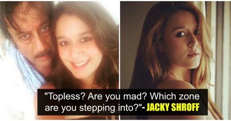 After Topless Photos Of His Daughter Went Viral Daddy Jackie Shroff Gave A Perfect Response