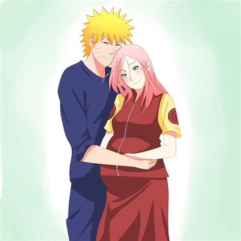 Pin By Hohweikeat Hoh On Narusaku Narusaku Anime Pregnant Anime Naruto