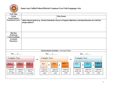 39 Best Unit Plan Templates Word Pdf Templatelab