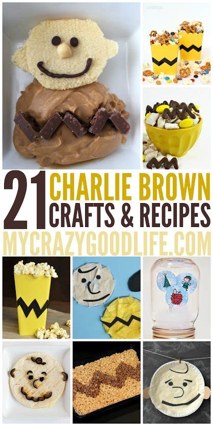 Charlie Brown Recipes And Crafts My Crazy Good Life