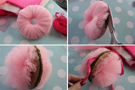 Tulle Pom Poms How To Make Easy Diy Instructions Be A Journey