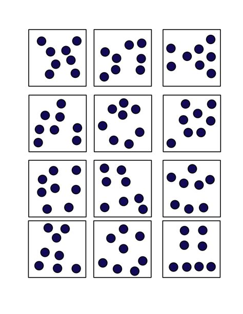 Dot Cards Eight Dots