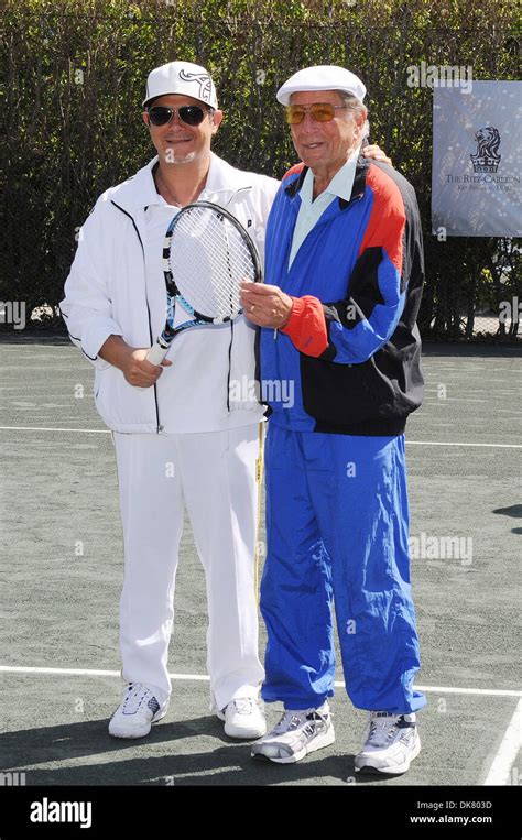 Alejandro Sanz And Tony Bennett Tony Bennetts All Star Tennis Event At