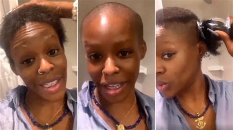 Azealia Banks Shaves Her Head While Live Streaming For Fans