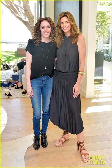Cindy Crawford Gets Spring Ready At Sarah Flint Spring Footwear Collection Celebration Photo
