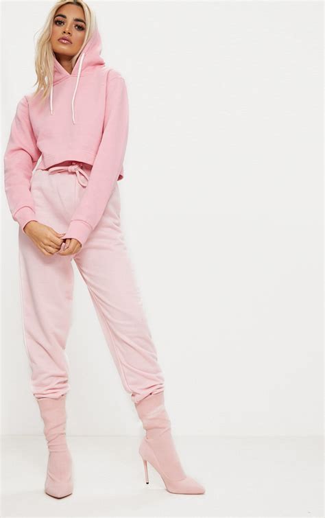 Baby Pink Ultimate Fleece Hoodie Tops Prettylittlething