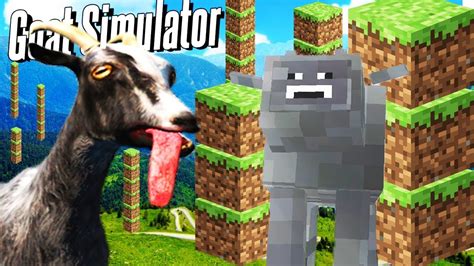 El Easter Egg De La Cabra Minecraft Goat Simulator Youtube
