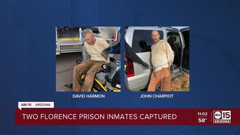 Two Escaped Inmates Captured In Coolidge Arizona Youtube