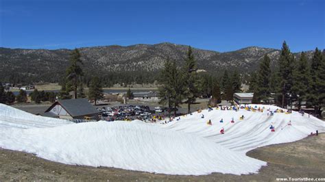 Beautiful View Of Big Bear Lake With The Slopes From Big Bear Snow Play