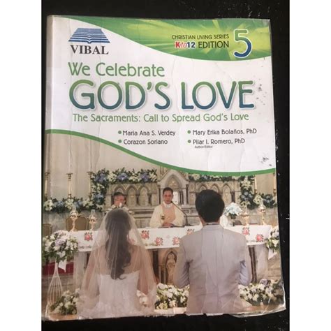 Grade 5 Textbooks We Celebrate Gods Love 5 Shopee Philippines