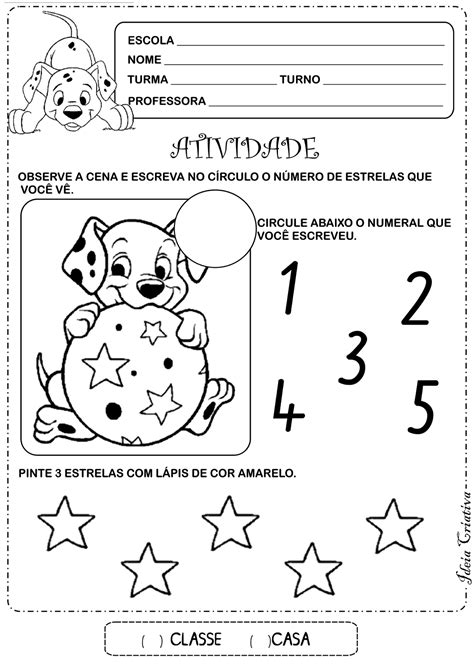 Atividade Matemática Educação Infantil Número E Quantidade Word Search