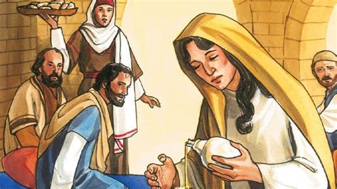 Mary Anoints Jesus John 12 1 8 Wednesday Of Holy Week Artofit