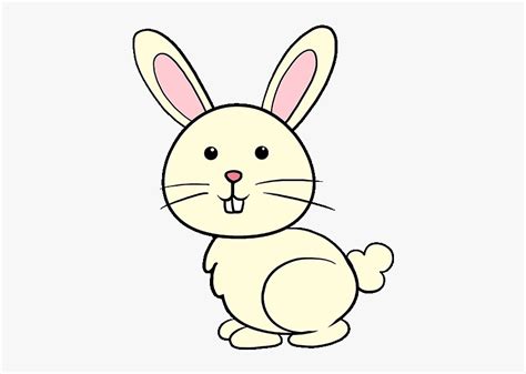 How To Draw Bunny Draw A Small Bunny Hd Png Download Transparent