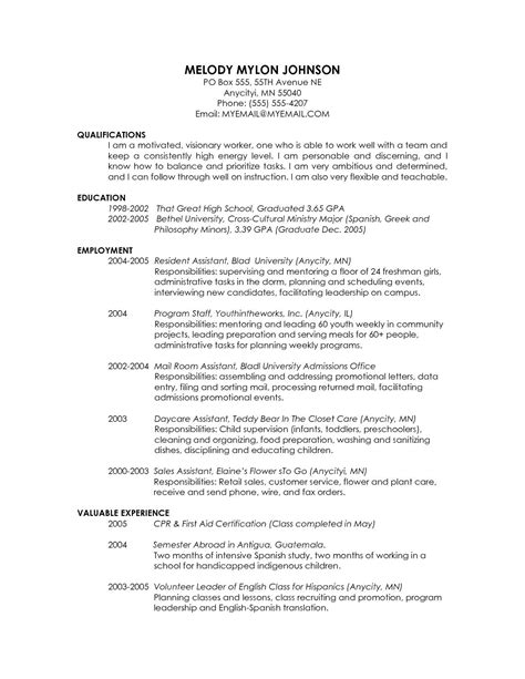 38 Cv Resume For Graduate School Application That You Should Know