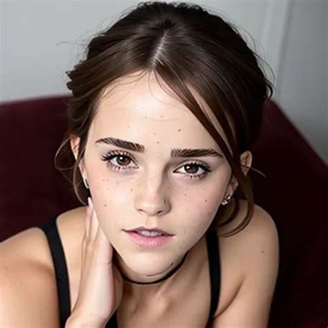 Dopamine Girl Photo Emma Watson Wide Hips Full Lips Hands And Knees Bent Over Bent Knees