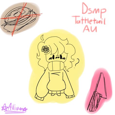 ☆tommy☆ On Twitter A Little Doodle I Made For A Dsmp Tattletail Au Don’t Mind The Allium