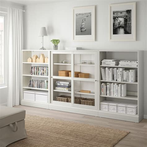 Ikea Havsta Storage With Sliding Glass Doors White Glass Cabinet
