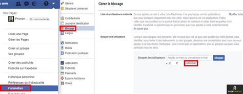 Comment Débloquer Les Gens Sur Facebook - Comment débloquer quelqu'un sur Facebook