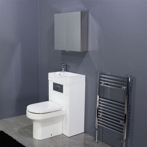 Cassellie Futura Gloss White Space Saving Toilet With Sink On Top 500mm In 2020 Space Saving