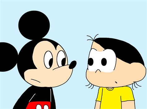 Mickey Meets Maggy By Marcospower1996 On Deviantart