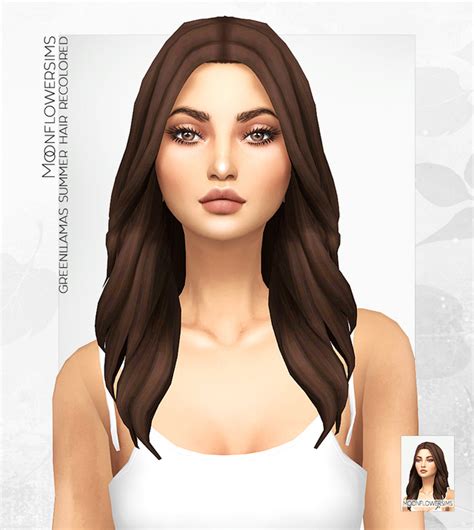Maxis Hair Recolor For The Sims 4