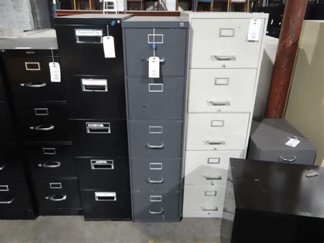 Filing cabinets are used to store official documents safely and declutter your workspace. Used 5 Drawer File Cabinet | Used Office Furniture Chattanooga