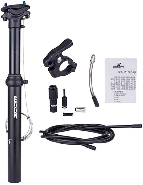 Zoom Spd 801 Dropper Seatpost Adjustable Height Via Thumb Remote Lever
