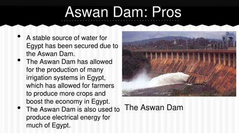 Ppt The Aswan Dam Powerpoint Presentation Free Download Id1618060