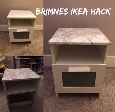 £5 Brimnes Ikea Hack Super Easy Upcycle Using Sticky Back Plastic Diy