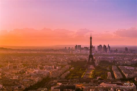 Sunset In Paris France Shot Using Vintage Mf Lens