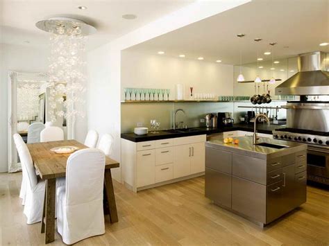 Kitchen Open Contemporary Design Dining Room Modern Jhmrad 60506