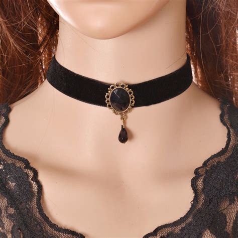 Gothic Collar Choker Necklace For Women Vintage Retro Lace Statement