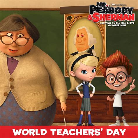 Image Mr Peabody And Sherman Sherman And Penny Peterson Teachers Day
