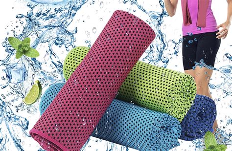 50 Off Instant Cooling Towel 4 Pack The Coupon Thang