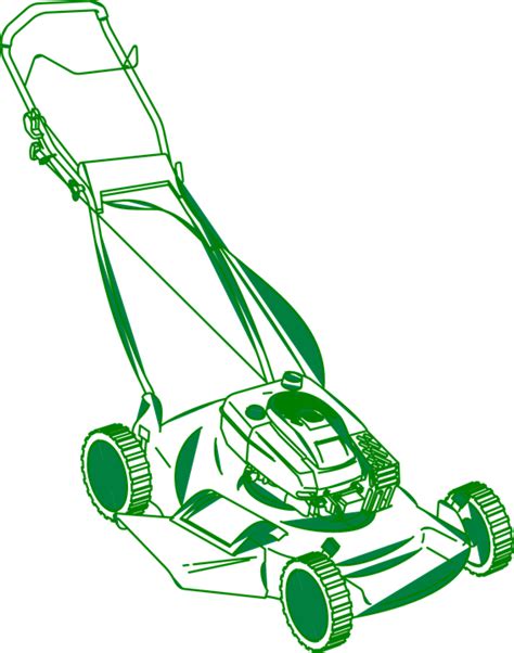 Lawn Mower Grass Cut · Free Vector Graphic On Pixabay