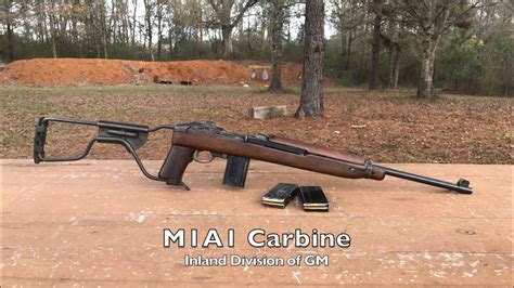 Shooting An M1a1 Carbine Youtube