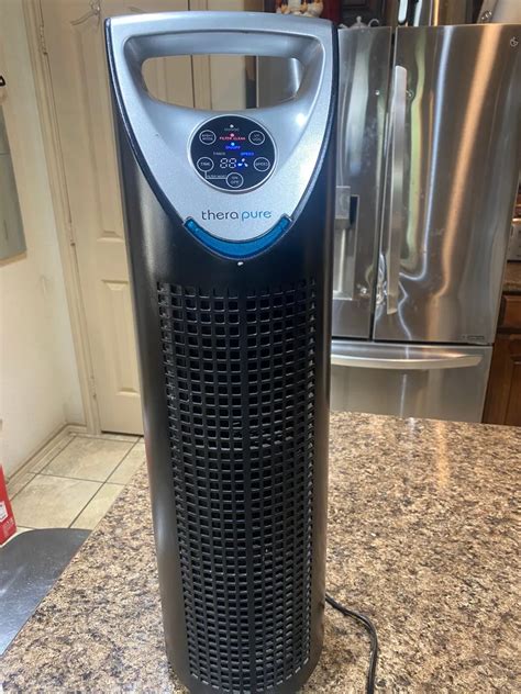 Therapure Tower Air Purifier With Uv Light Shelly Lighting