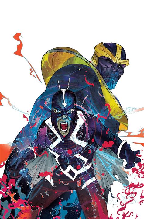 Black Bolt Vs Thanos By Christian Ward Rimaginarymarvel