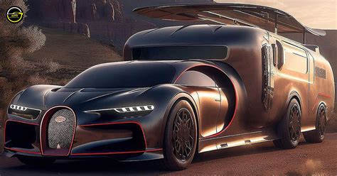 Futuristic Bugatti Rv Camper Van Concept By Coldstar Art Auto Discoveries