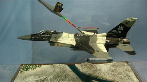 The plane's structure was strengthened to. F-16c in-air refuelling 1/48 Scale Model Diorama ...